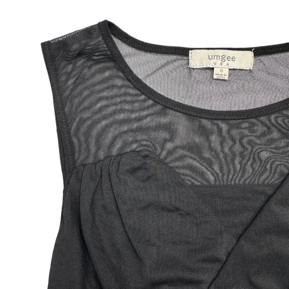 Umgee Sleeveless High Low Dress (S) - Picture 3 of 10